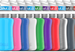 12oz. Stainless Steel Bottle & Comfort Grip Lid