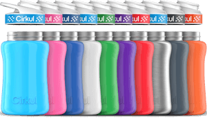 Add-on: 12oz. Stainless Steel Bottle & Comfort Grip Lid