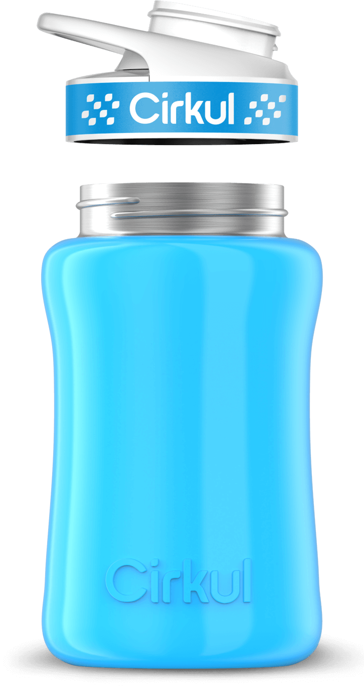 Add-on: 12oz. Stainless Steel Bottle & Comfort Grip Lid - Image 11