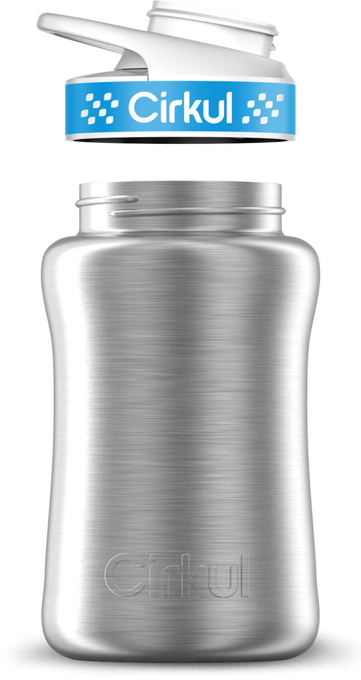 Add-on: 12oz. Stainless Steel Bottle & Comfort Grip Lid - Image 10