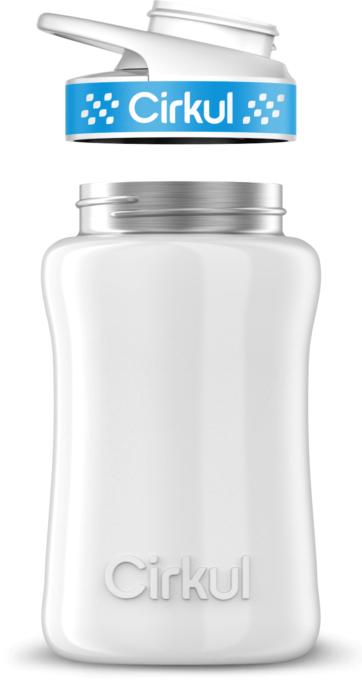 Add-on: 12oz. Stainless Steel Bottle & Comfort Grip Lid - Image 9
