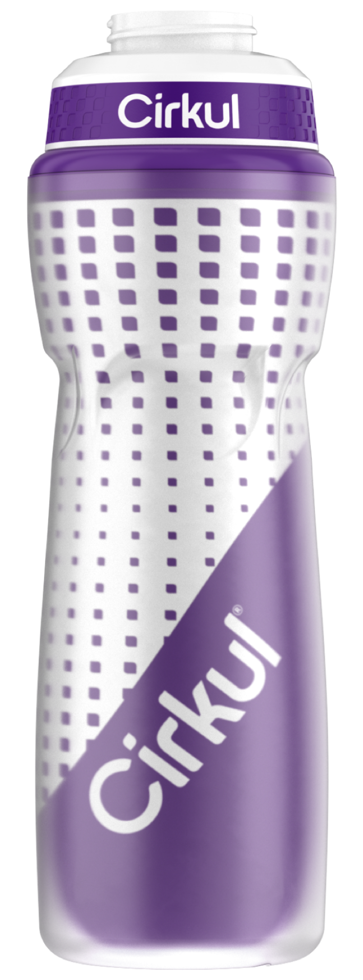 22oz. Insulated Squeeze Plastic Bottle & Sport Lid - Image 9