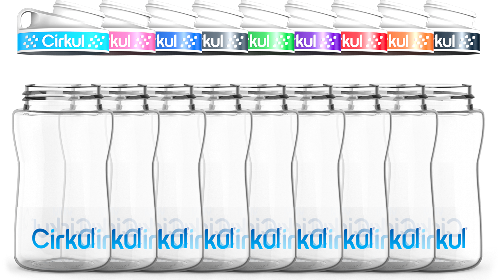 Add-on: 12oz. Plastic Bottle & Comfort Grip Lid